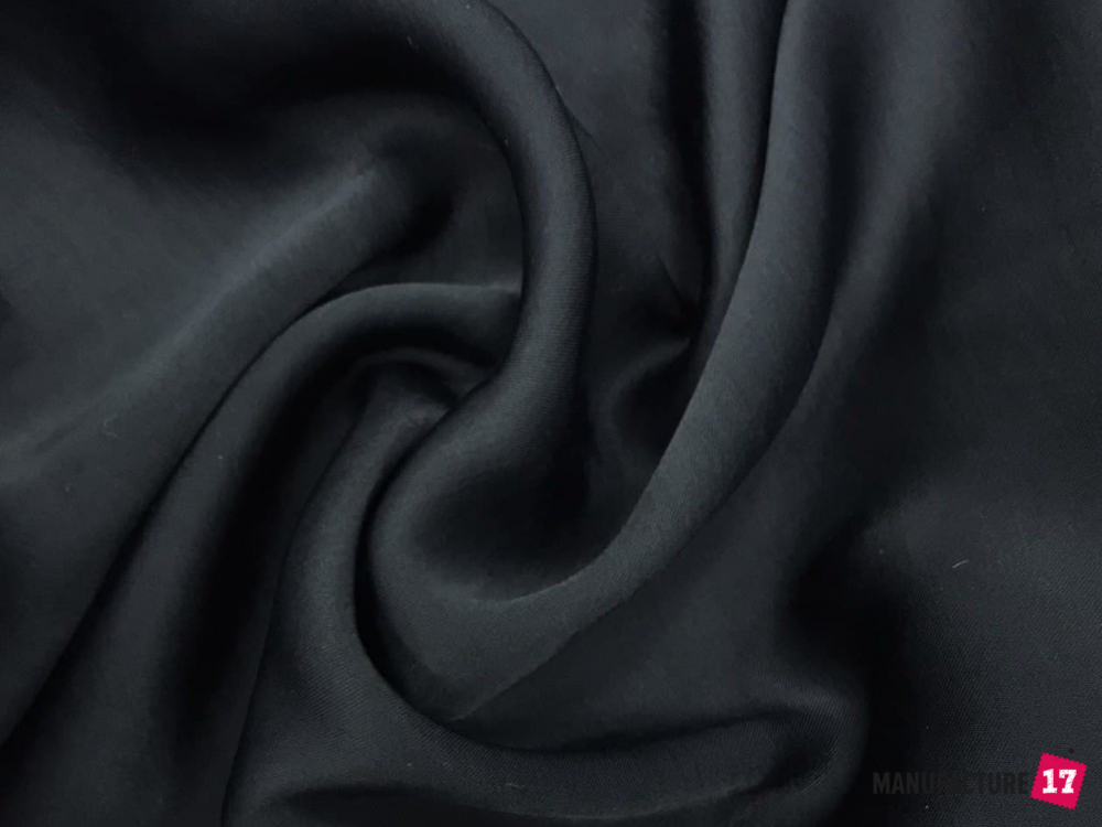 Віскоза натуральна чорна, віскоза, натуральна віскоза, віскозний шовк, шовкова тканина