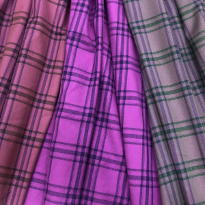 Сорочка клітинка Італія рожева триколор, сорочка, рубашка, сорочкова тканина, хлопок, бавовна, коттон, шерсть, сорочка вовна