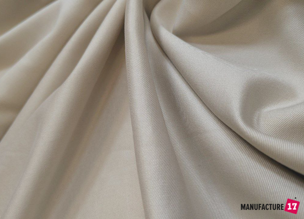 Костюмка Каді шовк+коттон беж, костюмка беж купити